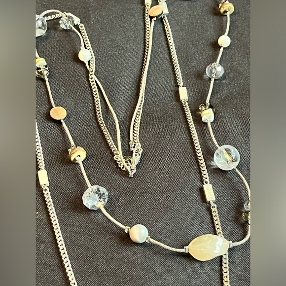 Vintage Loft double strand necklace - Picture 6 of 9